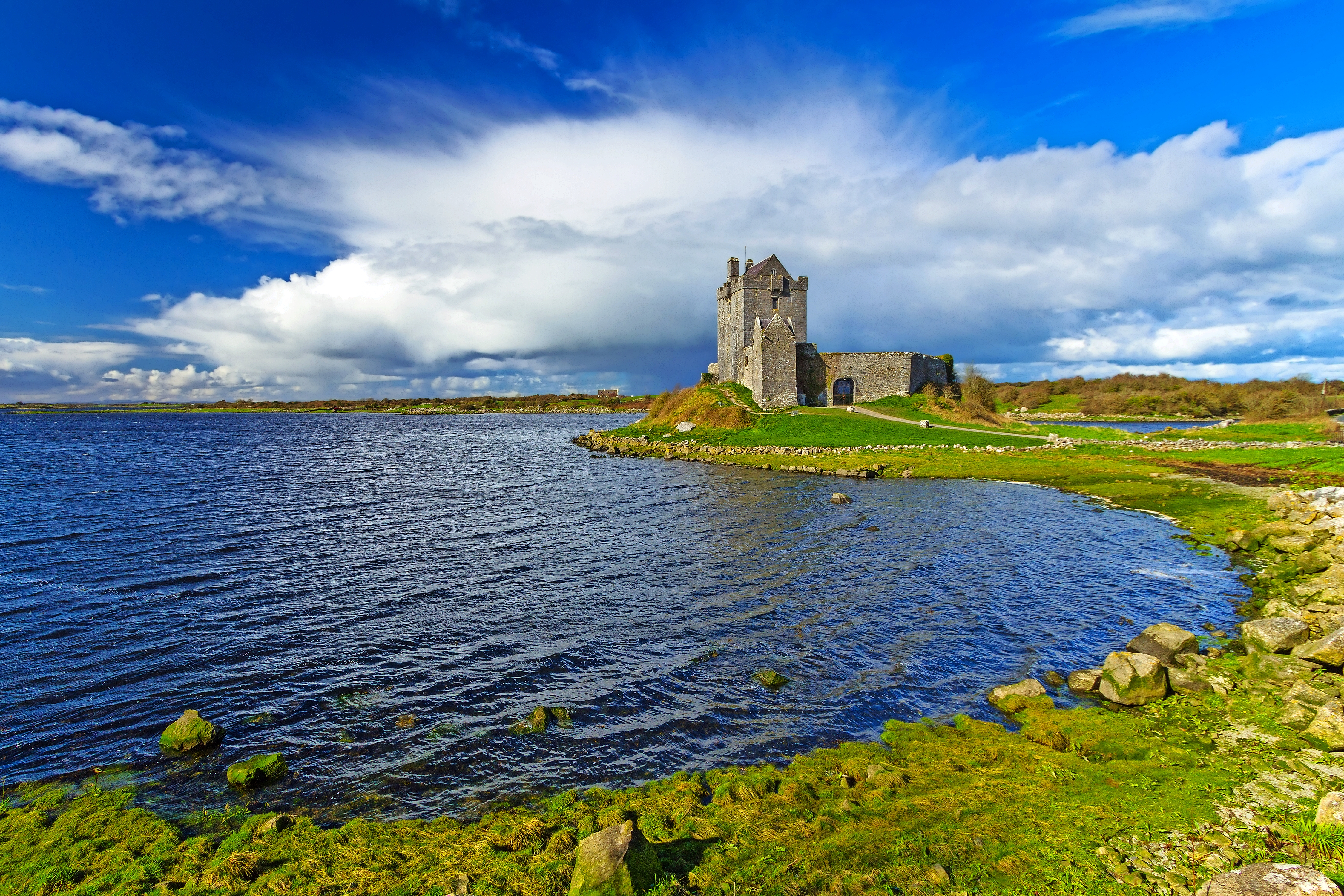 Dunguaire castle in Co. Galway, Ireland