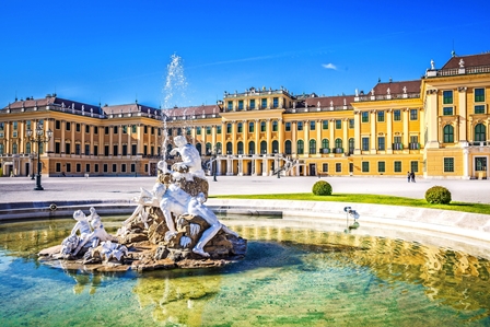 Neptunbrunnen Schloß Schönbrunn, Wien