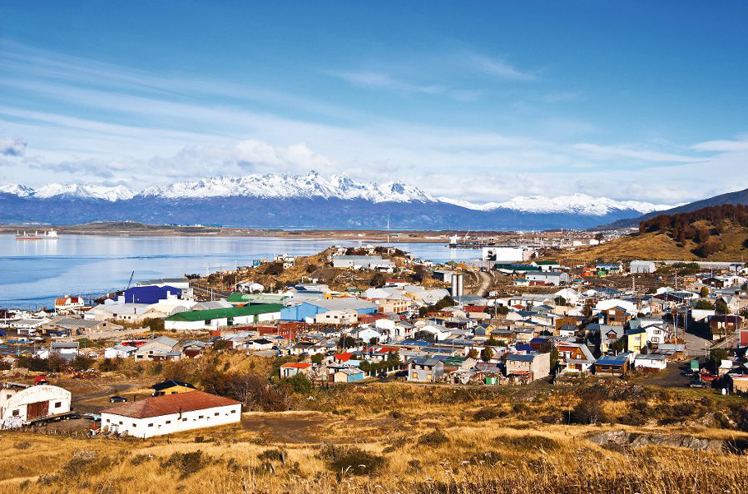 Ushuaia is the capital of the Argentine province of Tierra del Fuego. It is commonly regarded as the southernmost city in the world. Ushuaia is located in a wide bay on the southern coast of the island of Tierra del Fuego, bounded on the north by the Martial mountain range and on the south by the Beagle Channel.