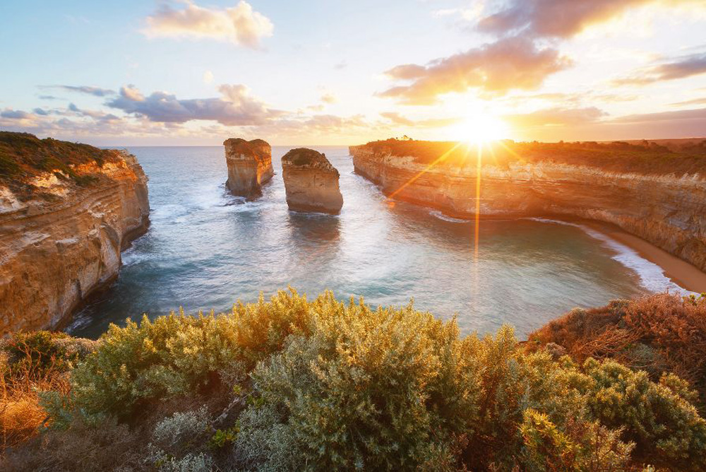 Loch ard Gorge, Port Campbell National Park, Australie