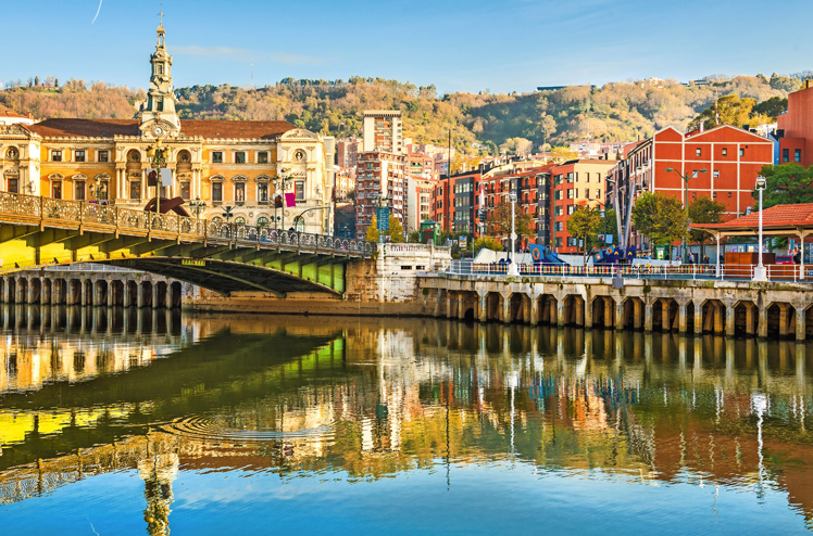 Bilbao city in november - shots of Spain - Travel Europe