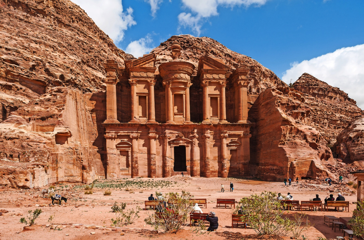 El Deir or The Monastery at Petra, Jordan