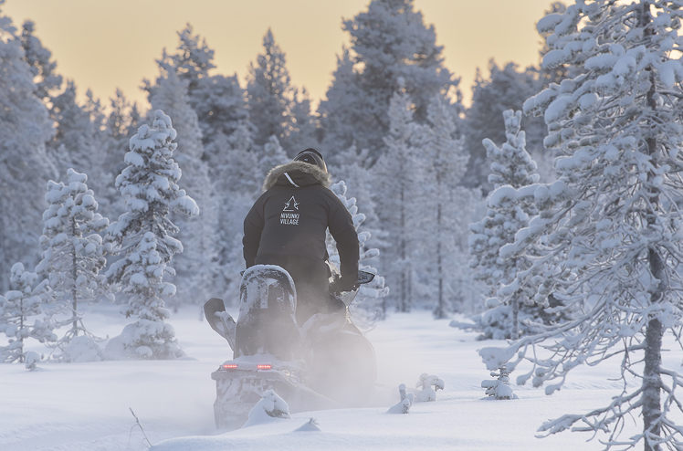 Nivunki_Village_Snowmobiling in -30C