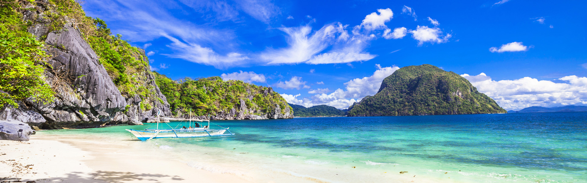 tropical scenery of Palawan, Philippines