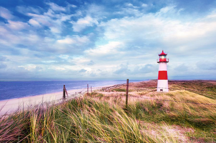 am Ellenbogen auf Sylt