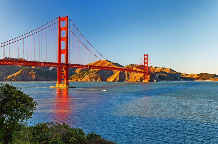 Golden Gate Bridge, Sun Francisco